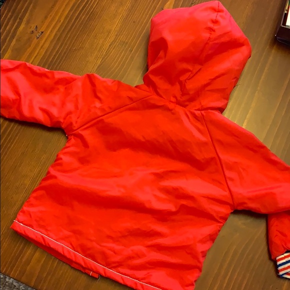 Vintage - 24 month, red baseball windbreaker - Picture 7 of 7